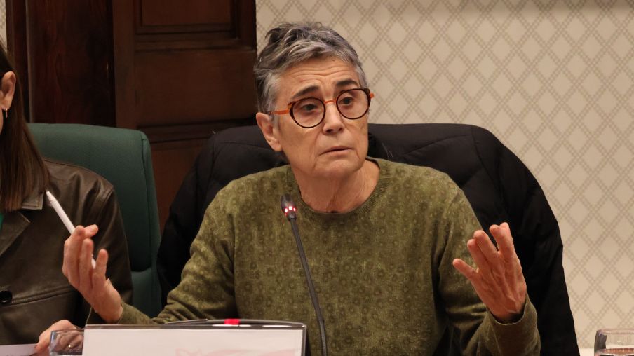 La consellera Olga Pané presentant pressupostos 