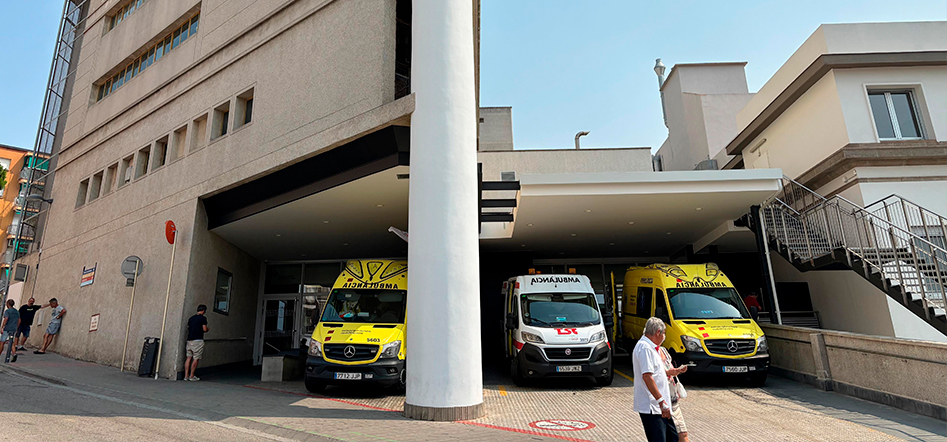 entrada urgències hospital palamós
